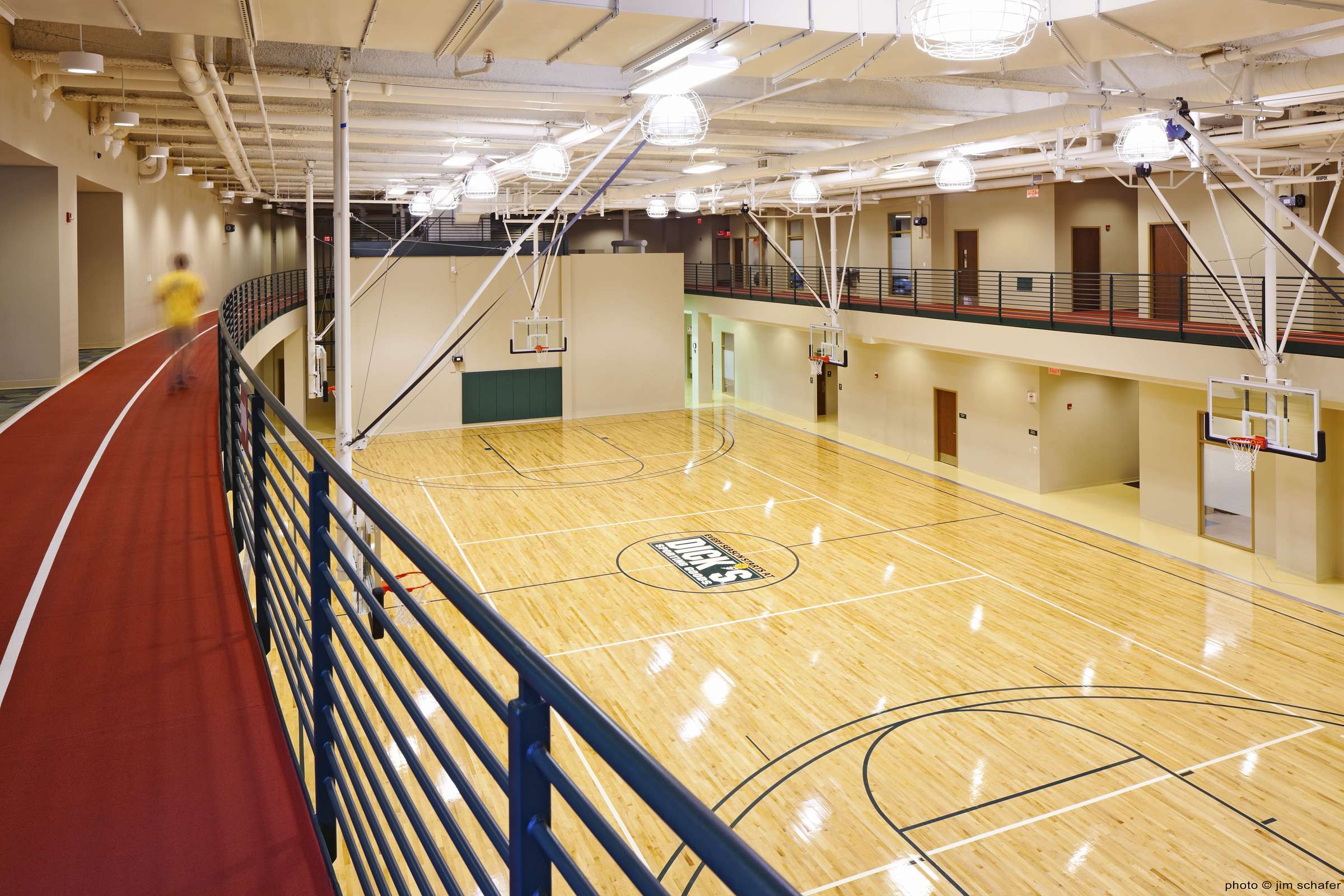 Interior at Court Level Fitness Center